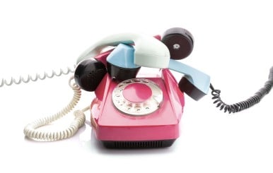 Lolly Agency PR public relations pink telephone
