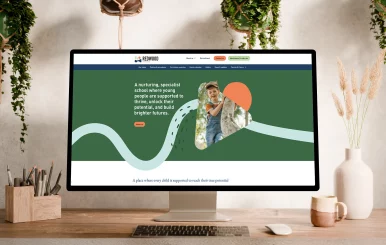 Redwood River School website designed and developed by Lolly Agency