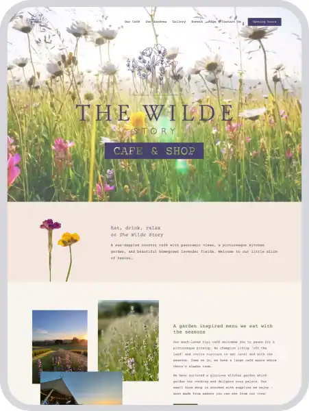 The Wilde Story Cafe & Shop.