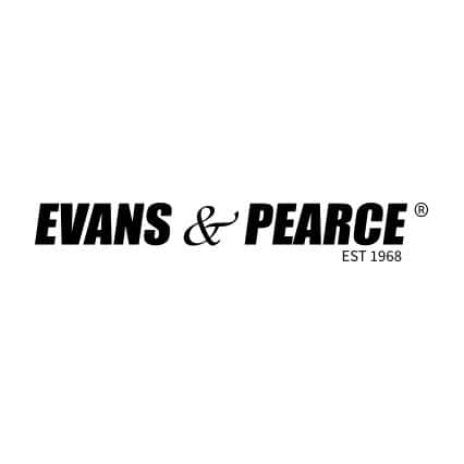 Evans & Pearce logo representing a trusted client of Lolly Agency.